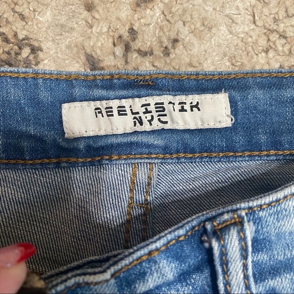 NWOT REELISTIK NYC- CARGO JEANS-BLUE - Picture 9 of 14